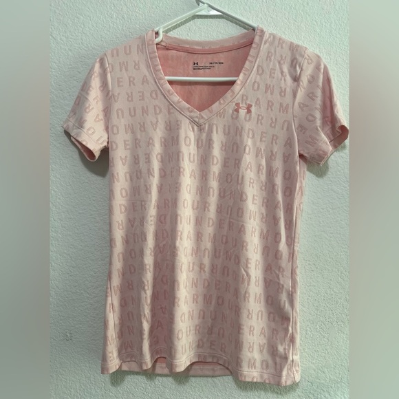 Under Armour Pink Short Sleeve Tee size XS - Picture 2 of 7